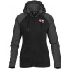 WOMEN'S OMEGA TWO-TONE ZIP HOODY